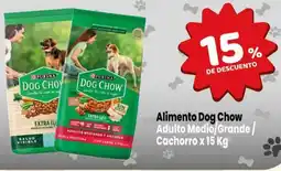 Makro Dog chow alimento adulto medio/grande / cachorro oferta