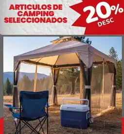 Makro Articulos de camping seleccionados oferta