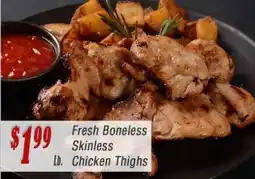 Nini Mayorista Fresh boneless skinless chicken thighs oferta