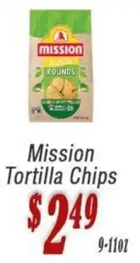 Nini Mayorista Mission tortilla chips oferta