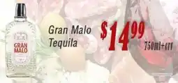 Nini Mayorista Gran malo tequila oferta