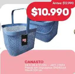Supermercados Tadicor Canasto oferta