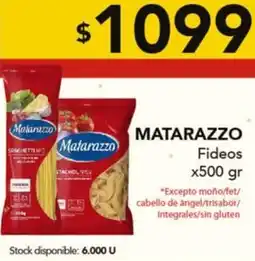 Nini Mayorista Matarazzo fideos oferta