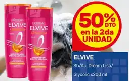 Nini Mayorista Elvive sh/ac. dream liso/ glycolic oferta