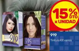 Nini Mayorista 919 tintura kit varios oferta