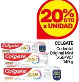 Nini Mayorista Colgate cr.dental original mint oferta