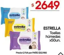 Nini Mayorista Estrella toallas húmedas oferta