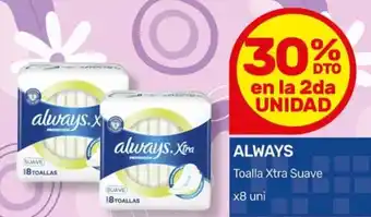 Nini Mayorista Always toalla xtra suave oferta