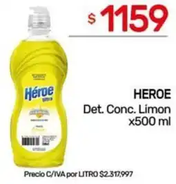Nini Mayorista Héroe det. conc. limon oferta