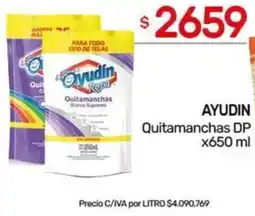 Nini Mayorista Ayudín quitamanchas dp oferta