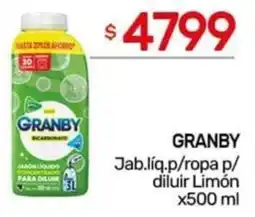 Nini Mayorista Granby jab.líq.p/ropa p/ diluir limón oferta