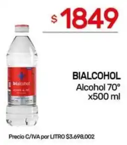 Nini Mayorista Bialcohol alcohol 70° oferta