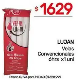 Nini Mayorista Lujan velas convencionales oferta
