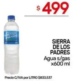 Nini Mayorista Sierra de los padres agua s/gas oferta