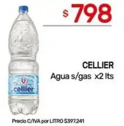 Nini Mayorista Cellier agua s/gas oferta