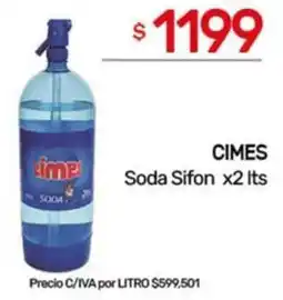 Nini Mayorista Cimes soda sifon oferta