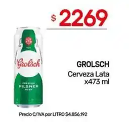 Nini Mayorista Grolsch cerveza oferta