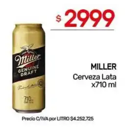 Nini Mayorista Miller cerveza oferta