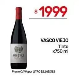 Nini Mayorista Vasco Viejo tinto oferta