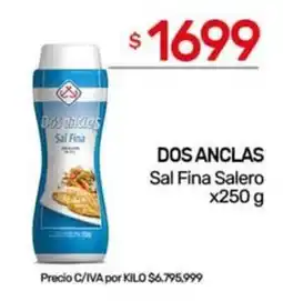 Nini Mayorista Dos Anclas sal fina salero oferta