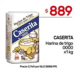 Nini Mayorista Caserita harina de trigo 0000 oferta