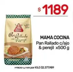Nini Mayorista Mama Cocina pan rallado oferta