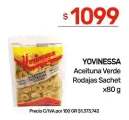 Nini Mayorista Yovinessa aceituna verde rodajas oferta