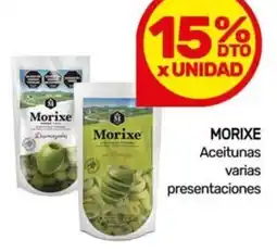 Nini Mayorista Morixe aceitunas oferta