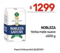 Nini Mayorista Nobleza yerba mate suave oferta