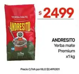 Nini Mayorista Andresito yerba mate premium oferta