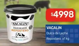 Nini Mayorista Vacalin dulce de leche repostero oferta