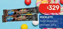 Nini Mayorista Rocklets turrón postre con chocolate oferta