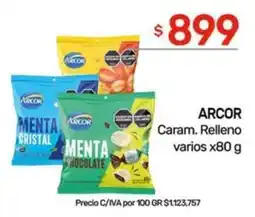 Nini Mayorista Arcor caram. relleno oferta