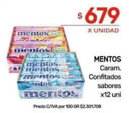Nini Mayorista Mentos oferta