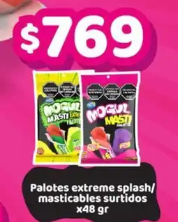 Nini Mayorista Mogul palotes extreme splash/masticabless oferta