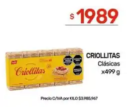Nini Mayorista Criollitas clásicas oferta
