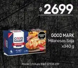 Nini Mayorista Good Mark milanesa soja oferta