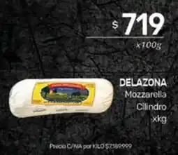 Nini Mayorista Delazona mozzarella cilindro oferta