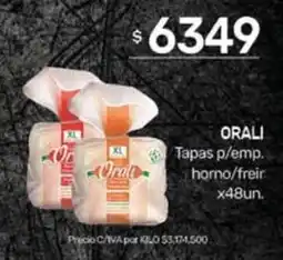 Nini Mayorista Orali tapas p/emp. horno/freir oferta