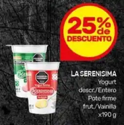 Nini Mayorista La Serenisima yogurt oferta