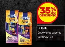 Nini Mayorista Citric jugo varios sabores oferta
