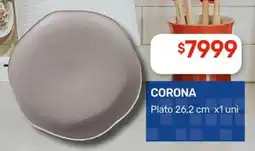 Nini Mayorista Corona plato 26,2 cm oferta