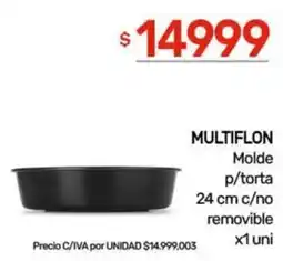 Nini Mayorista Multiflon molde para torta oferta