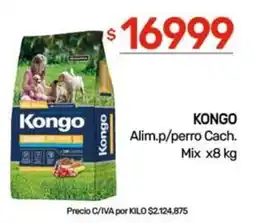 Nini Mayorista Kongo alimento para perro oferta