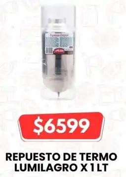 Autoservicio Capo Repuesto de termo lumilagro oferta