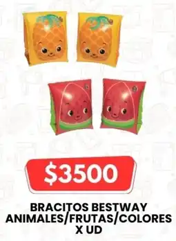 Autoservicio Capo Bestway bracitos animales/frutas/colores oferta