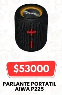 Autoservicio Capo Aiwa parlante portatil P225 oferta