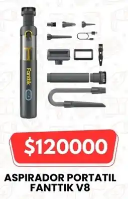 Autoservicio Capo Fanttik aspirador portatil v8 oferta