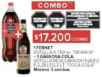Branca fernet botella