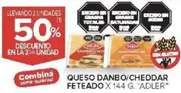 Carrefour Adler queso danbo/cheddar feteado oferta